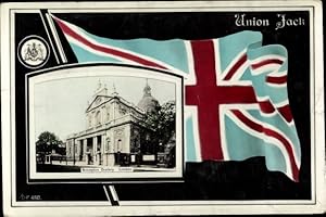 Seller image for Ansichtskarte / Postkarte London City England, Brompton Oratory, Union Jack, Flagge for sale by akpool GmbH