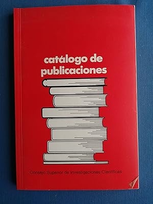 Catálogo de publicaciones : Consejo Superior de Investigaciones Científicas