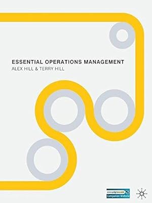 Bild des Verkufers fr Essential Operations Management zum Verkauf von WeBuyBooks