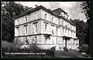 Ansichtskarte Bad Gleichenberg, Hotel Villa Max von der Strasse gesehen