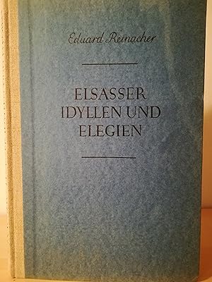 Bild des Verkufers fr Elssser Idyllen und Elegien zum Verkauf von Antiquariat Krug