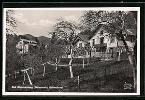 Ansichtskarte Bad Gleichenberg, Streuobstwiese vor Gebäuden