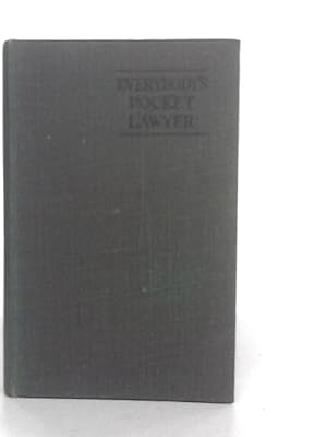 Imagen del vendedor de Everybody's Pocket Lawyer a la venta por World of Rare Books