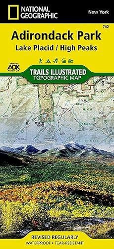 Seller image for Lake Placid/high Peaks, Adirondack Park (Folded) for sale by AussieBookSeller
