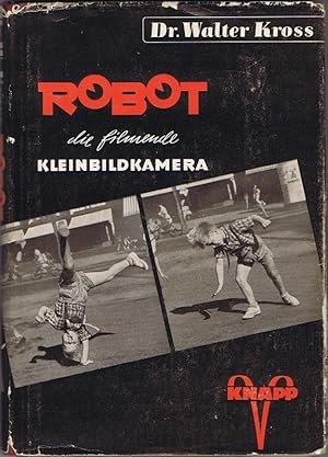 Robot, die filmende Kleinbildkamera.