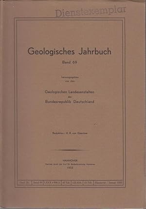 Seller image for Geologisches Jahrbuch. Band 69. Herausgegeben von den Geologischen Landesanstalten der Bundesrepublik Deutschland. for sale by Bcher bei den 7 Bergen