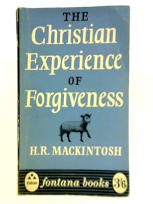 Bild des Verkufers fr The Christian Experience of Forgiveness zum Verkauf von World of Rare Books