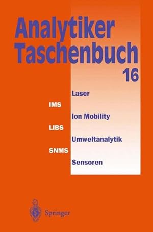 Seller image for Analytiker-Taschenbuch. Band 16. for sale by Antiquariat Thomas Haker GmbH & Co. KG