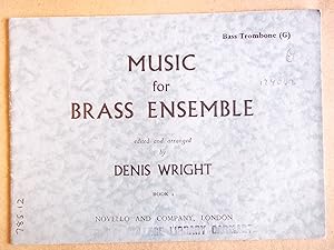 Music for Brass Ensemble. Brass Trombone (G)) BOOK 1.