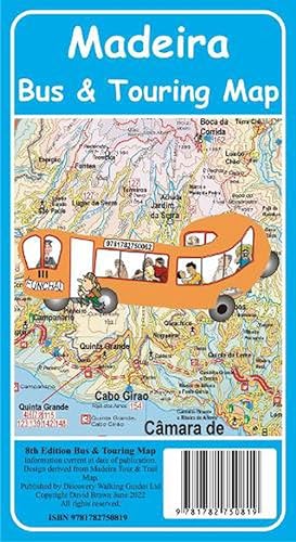 Bild des Verkufers fr Madeira Bus and Touring Map (Map) zum Verkauf von Grand Eagle Retail
