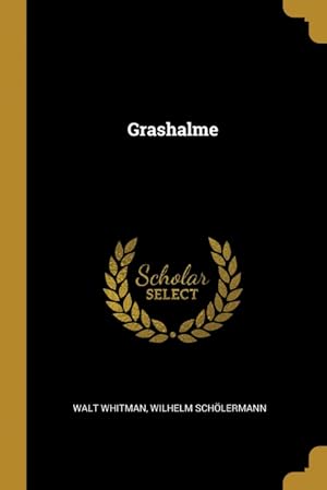 Image du vendeur pour Grashalme mis en vente par Podibooks