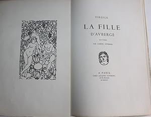 La fille d'auberge. Traduite par André Berry. Illustrée de bois par Gabriel Fournier.