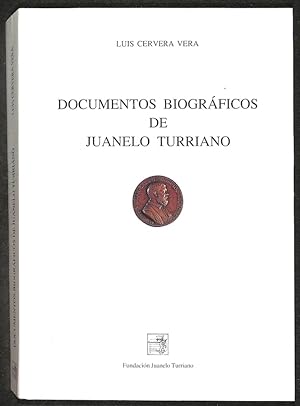 Imagen del vendedor de Documentos biogrficos de Juanelo Turriano a la venta por Els llibres de la Vallrovira