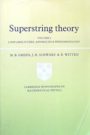 Bild des Verkufers fr Superstring theory. Volume 2 zum Verkauf von Librodifaccia