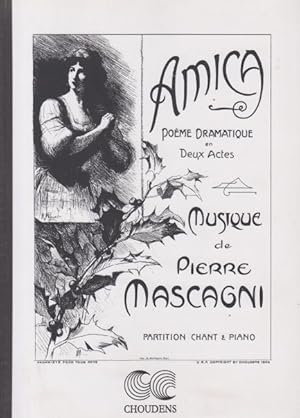 Imagen del vendedor de Amica, Poeme Dramatique en 2 Actes - Vocal Score a la venta por Hancock & Monks Music