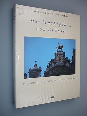 Bild des Verkufers fr Der Marktplatz von Bruessel: Historische Bhne und Puls Europas zum Verkauf von Antikvariat Valentinska