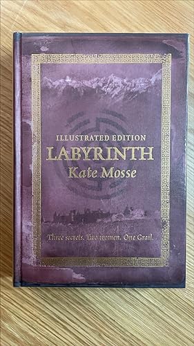Bild des Verkufers fr Labyrinth. Signed UK first illustrated edition, first printing zum Verkauf von Signed and Delivered Books