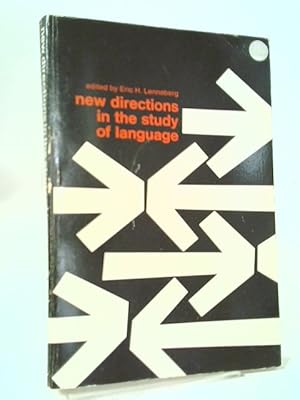Image du vendeur pour New Directions in the Study of Language mis en vente par World of Rare Books