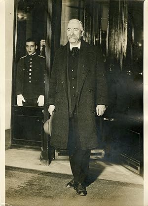 "Président Louis MARIN /Affaire OUSTRIC et GUALINO 1931" Photo de presse originale G. DEVRED / Ag...