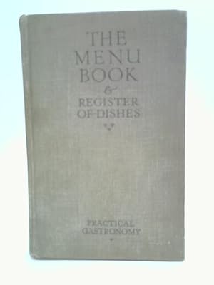 Imagen del vendedor de The Menu Book a la venta por World of Rare Books