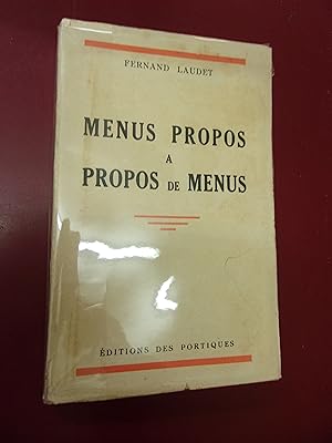 Menus propos à propos de menus.