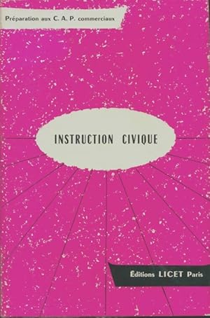 Instruction civique CAP - Collectif