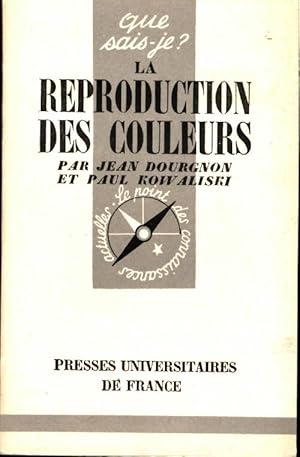 Image du vendeur pour La reproduction des couleurs - Jean Kowaliski mis en vente par Book Hmisphres