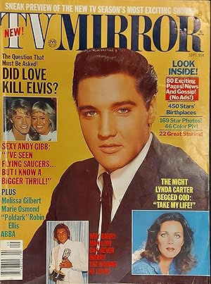Tv Mirror Magazine, Elvis, Vol.78, No.3, September 1978