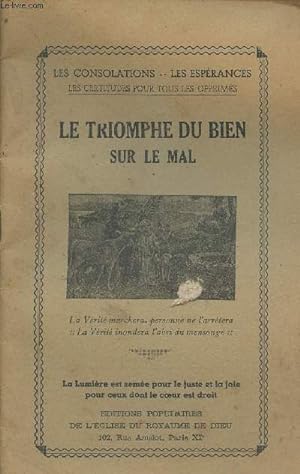 Seller image for Le triomphe du bien sur le mal for sale by Le-Livre