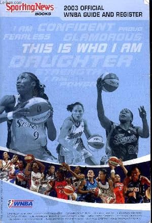 Seller image for Official WNBA Guide and register 2003 edition for sale by Le-Livre