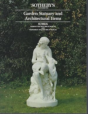 Garden Statuary and Architectural Items. Sussex. Tuesday 31st May & Wednesday 1st June, 1988