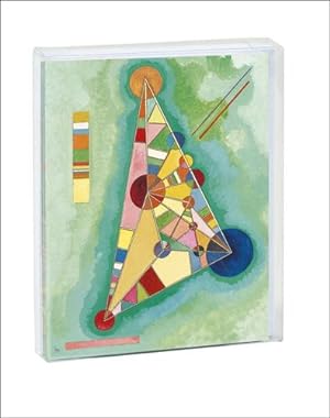 Imagen del vendedor de Variegation in the Triangle, Vasily Kandinsky: Notecard Set by teNeues Verlag [Puzzle ] a la venta por booksXpress