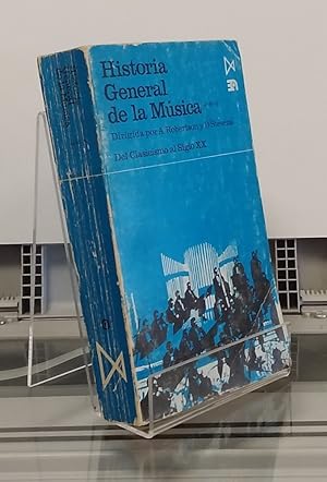 Seller image for Historia general de la msica (tomo III) for sale by Librera Dilogo