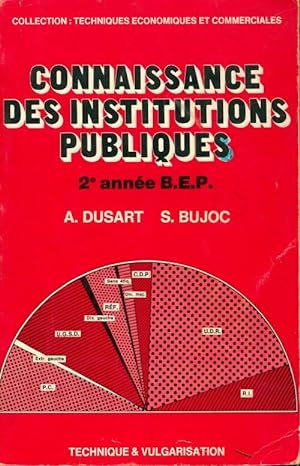 Connaissance des institutions publiques BEP 2 - A. Dusart