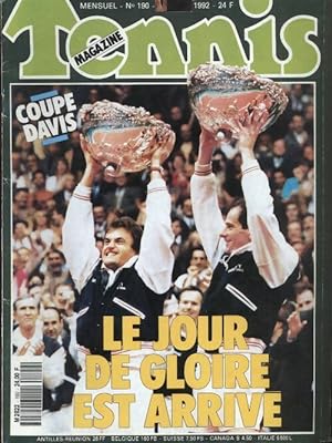 Tennis magazine n°190 : - Collectif