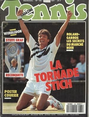 Tennis magazine n°185 : La tornade Stich - Collectif