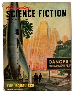 ASTOUNDING SCIENCE FICTION, MARCH 1947. The Equalizer by Jack Williamson. Cover Art by Hubert Rog...