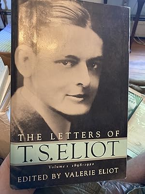 Seller image for Letters of T.S. Eliot, Vol. 1: 1898-1922 for sale by A.C. Daniel's Collectable Books