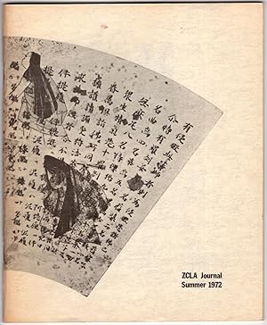 ZCLA Journal: Volume 2, Number 3. Summer, 1972.