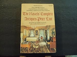 The Kovel's Complete Antiques Price List sc Ralph,Terry Koval 1975 Crown Pulishing