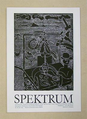 Seller image for Spektrum. Vierteljahresschrift fr Dichtung und Originalgrafik. Herausgeber Sven Knebel und Felix Rellstab. 23. Jahrgang. Nr. 89: Der Gast for sale by Antiquariat Heinzelmnnchen