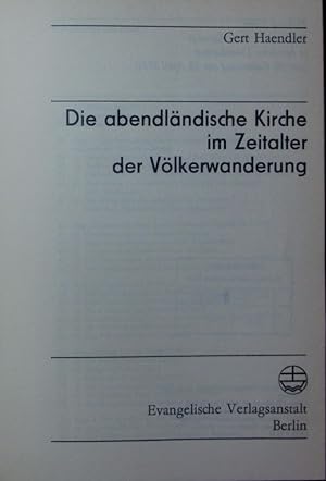 Seller image for Die stlichen Kirchen in der Epoche der christologischen Auseinandersetzungen. 5. bis 7. Jahrhundert. for sale by Antiquariat Bookfarm
