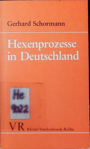 Imagen del vendedor de Hexenprozesse in Deutschland. a la venta por Antiquariat Bookfarm