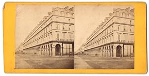 Seller image for Stereo-Fotografie unbekannter Fotograf, Ansicht Paris, Grand Hotel in der Rue de Rivoli for sale by Bartko-Reher