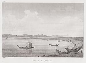 Imagen del vendedor de Tombeau de Lysimaque" - Dardanelles Eksemil Canakkale Turkey Trkei / Depicts the putative Tumulus of Lysimachus at Eksemil (anc. Lysimacheia) a la venta por Antiquariat Steffen Vlkel GmbH