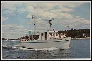 Immagine del venditore per boat postcardL Magnum, Boothbay Harbor, Maine venduto da Mobyville