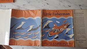 Bild des Verkufers fr The Little Fisherman A FISH STORY ,simple tale of two fishermen; one big fishermen WHO SAILED IN BIG BOAT ON BIG OCEAN who catches big fish, and another little fisherman WHO SAILED IN LITTLE BOAT who catches little fish. in color DustjaCKet 1945 ON TITLE PG zum Verkauf von Bluff Park Rare Books