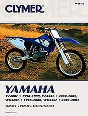 Imagen del vendedor de Yamaha YZ400F, YZ426F, WR400F & WR426F Motorcycle (1998-2002) Service Repair Manual a la venta por AHA-BUCH GmbH