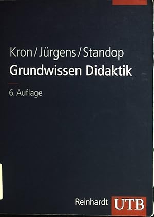 Bild des Verkufers fr Grundwissen Didaktik : mit 17 Tabellen. UTB ; 8073 zum Verkauf von books4less (Versandantiquariat Petra Gros GmbH & Co. KG)