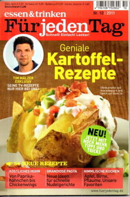 Imagen del vendedor de Essen und trinken fr jeden Tag. Nr. 10 - Geniale Kartoffel-Rezepte. Schnell, einfach, lecker. a la venta por Leonardu